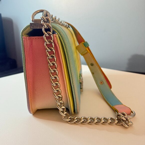 Fashion Rainbow Quilted Shoulder Bag - Picture 6 of 8